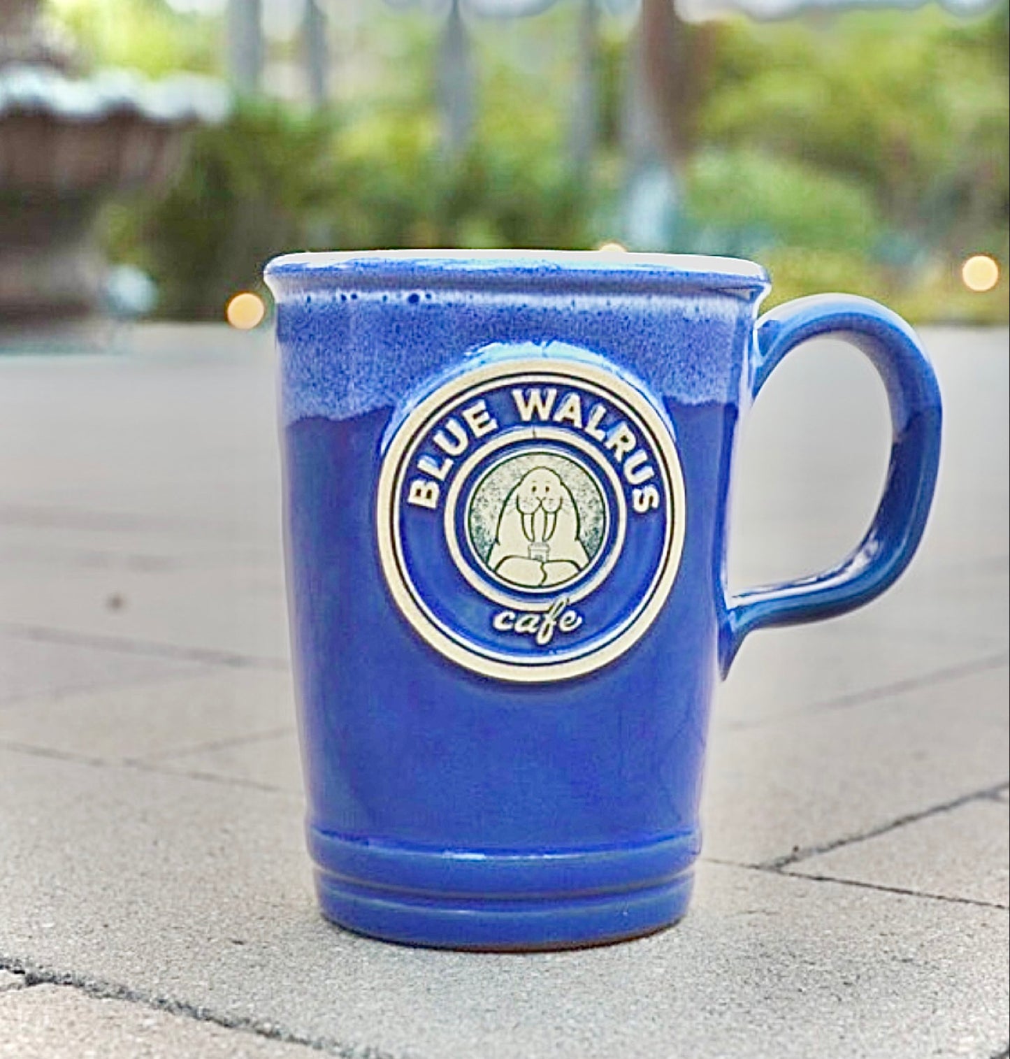 Blue Walrus Commuter Mug